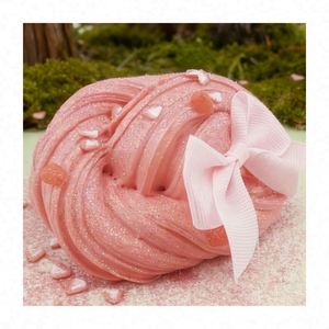 Pastel Charms Glitter Puff DIY Texturas de Arcilla Hechas a Mano Cuentas de Espuma Slime Aromático Juguete Creativo de Modelado para Niños - Product Image 2