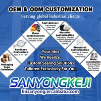 Baut Kepala Karet Bulat Kustom OEM, Bantalan Kaki Pengatur Ketinggian, Anti Getaran, Penyangga Mesin Tugas Berat, Peredam Kebisingan
