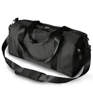 Bolsa de duffel masculina de nylon, resistente à água, durável, multifuncional, para viagens, esportes, ar livre, crossbody, academia