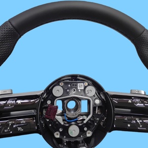 Volante AMG de cuero modificado para <span class=keywords><strong>Mercedes</strong></span>-Benz, accesorio de modelo antiguo para volante <span class=keywords><strong>Mercedes</strong></span> benz clase c W205 Amg - Product Image 5