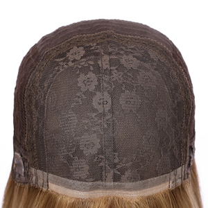 Perruques frontales en cheveux humains vierges chinois en gros, base en soie transparente, respirantes, longues et d'apparence naturelle - Product Image 5