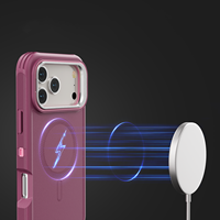 Étui de luxe magnétique 3-en-1 robuste pour iPhone 18 Pro Max 17 16, antichoc avec anneau de protection d'appareil photo, support et cordon