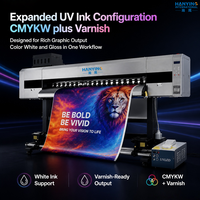 Nueva Impresora Digital UV de Formato Ancho con Tinta UV para Impresión en Película Reflectante, Lona y Cuero (1 Año de Garantía)