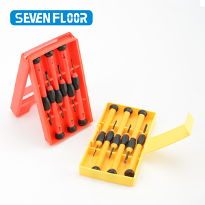 Juego de 6 Destornilladores de Precisión para Reparación de Teléfonos y Computadoras, Kit de Destornilladores de Cruz y Planos para Gafas y Relojes - Product Image 1