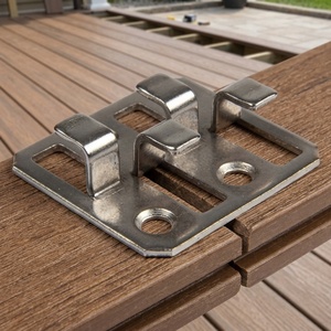 Clip de terrasse en acier inoxydable durable de conception européenne, très vendu, avec <span class=keywords><strong>surface</strong></span> polie pour toutes les surfaces extérieures - Product Image 2