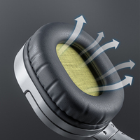 Casque Bluetooth avec microphone, casque personnalisé, casque de jeu sans fil