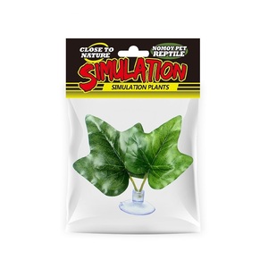 Nuevas hojas falsas <span class=keywords><strong>de</strong></span> patata <span class=keywords><strong>dulce</strong></span> verde, hoja <span class=keywords><strong>de</strong></span> hamaca <span class=keywords><strong>de</strong></span> pez <span class=keywords><strong>de</strong></span> acuario con ventosa para Decoración - Product Image 1