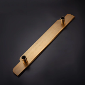 Poignée de porte en verre et zinc au design moderne de luxe, bronze, coquille de fleur verte, marbre, bois, alliage <span class=keywords><strong>d</strong></span>'<span class=keywords><strong>aluminium</strong></span> massif pour appartement - Product Image 4