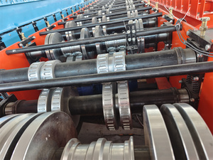 USA Popular Gauge16-Gauge 22 Galvanized Steel B Type Deck Floor Roofing Roll Forming Machine - Product Image 4