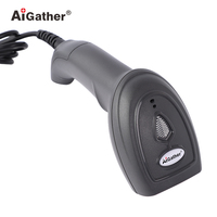 Escáner de Código de Barras Inalámbrico 2D QR de Nuevo Diseño de Fábrica A-1502, Lector de Códigos de Barras Portátil con Receptor USB de 2.4GHz