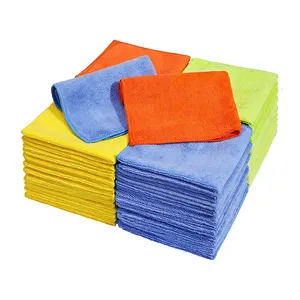 Multipurpose Plush Microfiber Edgeless Cleaning Towel for Household and Car Washing, Drying, Detailing