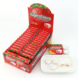Super Loves 4pcs chewing-gum carré rempli de confiture - Product Image 4
