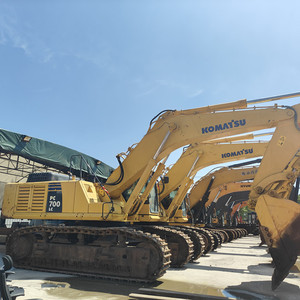 Excavadora de Orugas Usada Komatsu PC700LC-8E0 de 70 Toneladas, Original de Japón, de Segunda Mano, Maquinaria de Construcción Usada - Product Image 5