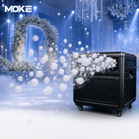 Machine à bulles MOKE étanche 2000W à 4 sorties avec contrôle DMX sans fil pour mariages, scènes, fêtes et événements DJ