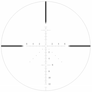 밥캣 킹 HD 3-12X44 FFP 전술 조준경 (1차 초점면, 측면 시차보정, 사냥용 스코프, 방수, 3배율, 에칭 알루미늄 합금) - Product Image 6