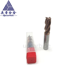 45/50/55/60HRC 4F-12-25-75mm <strong>Tungsten</strong> Carbide Solid <strong>End</strong> <strong>Mill</strong> with 4 Flutes OEM Customizable - Product Image 4