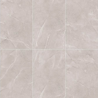 Carrelage en porcelaine aspect marbre gris clair 750x1500mm, antidérapant, résistant aux acides et à l'usure, pour salle de bain, cuisine, sol, mur, salon