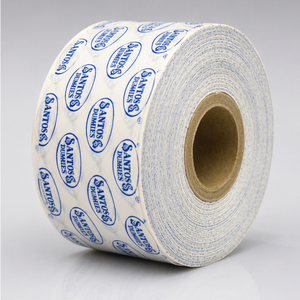 Logo Printed Release Coated <b>Paper</b> <b>Roll</b> Personalized Brand Identity Silicone Liner for Industrial and Commercial Packaging - Product Image 2