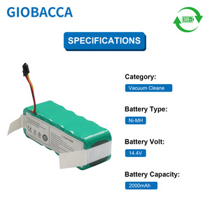 Batterie d'aspirateur rechargeable directe d'usine pour NI-MH SC2000 14.4V 2000mAh - Product Image 5