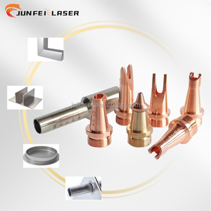 JUNFEI Nouvelle buse de soudage laser à fibre portative AS-08 AS-10, embout d'alimentation de <span class=keywords><strong>fil</strong></span> pour machine de soudage laser Sup21T SUP23T - Product Image 1