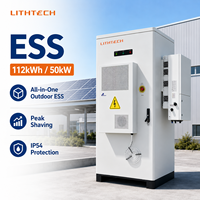 Şebeke Dışı Lityum Endüstriyel Pil Enerji Depolama Sistemi 112kWh BESS Çiftlik, Köy, Lüks Villa, Kendi Kendine Tüketim İçin