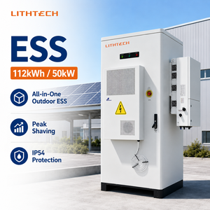 Système de stockage d'énergie industriel hors réseau à batterie lithium 112 kWh BESS pour ferme, village, villa de luxe, consommation autonome - Product Image 1