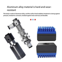 Ventouse robotique intégrée EOAT SOVE (silicone-aluminium) pour pièces creuses de forme spéciale de cartes de circuits imprimés -30°C