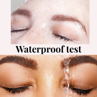 Gel Sourcils Transparent Vegan et Sans Cruauté, Imperméable, Longue Durée, Naturel – Crème et Savon Rehausseur pour Sourcils avec Marque Privée, Vente en Gros