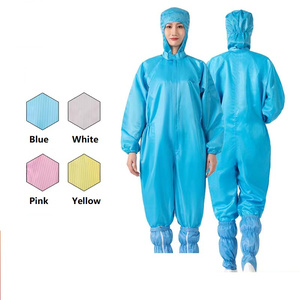 Nouveau Design Anti Statique Vêtements <span class=keywords><strong>Spray</strong></span> Nz Brodé Veste Tablier Blanc Sans Poches Esd Lapin Costume <span class=keywords><strong>Antistatique</strong></span> Combinaison - Product Image 5