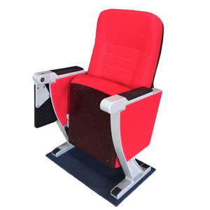 Fauteuil de cinéma Masao en tissu rouge avec accoudoirs YD-6668, sièges de théâtre - Product Image 1