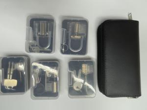 Mayorista <span class=keywords><strong>Cerrajero</strong></span> 24 Piezas Juego de ganzúas Juego de herramientas de bloqueo Herramientas de Ganzúas con 5 Juego de ganzúas de práctica - Product Image 5