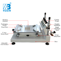 Equipo de Fabricación de PCB ZB3040H Impresora Manual de Pasta de Soldar de Alta Precisión Máquina de Serigrafía para Pasta de Soldar en PCB 30*40cm