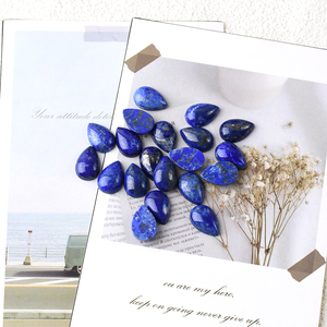 Tự Nhiên Lapis Lazuli Đá Quý Tùy Chỉnh Cắt Kích Thước Hình Dạng Bán Buôn Chất Lượng Cao Lê Cắt Loose Cabochon Đá Quý Lapis Lazuli - Product Image 1