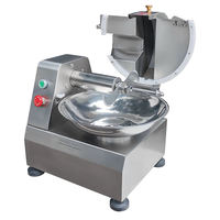 Nouvelle machine à découper la viande multifonctionnelle commerciale avec bol de 5,5 L, hachoir Buffalo, production de 176 lb/h, mixeur professionnel 370W