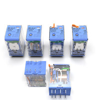 Relais 14 broches à usage général miniature RYER2N-A230LT RY-ELE avec bouton de test de bobine de contact argenté LED 220VAC Protection scellée