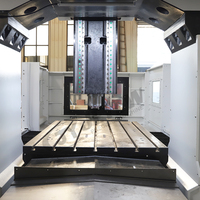 Centre d'usinage CNC à portique GMC2216, machine de fraisage à portique à double colonne à poutre fixe avec système Fanuc et broche BT50