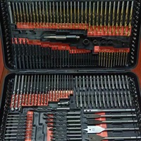 Naipu Vente Chaude 246 Pièces Jeu de Forets Combinés Cobalt HSS avec Mallette en Plastique pour Métal Bois Maçonnerie