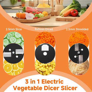 Procesador de Alimentos Eléctrico Comercial y Doméstico de Acero Inoxidable de 2000W, Cortador de Verduras, Picador, Mezclador, de Alta Eficiencia, Libre de BPA - Product Image 4