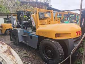 Tcm 10 טון גדול בשימוש מלגזה דיזל יפן מקורי 10 טון 10ton tcm שירות ידני - Product Image 2