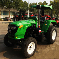 Trattore Agricolo Multifunzione JIULIN 45HP 50HP 55HP 4WD con Cambio, Cabina, Caricatore Frontale, Retroescavatore e Motore Diesel Weichai a 4 Cilindri
