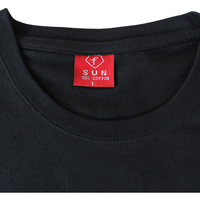 T-shirt de sport 100 % coton, design tendance, impression de logo personnalisé, luminescent dans le noir