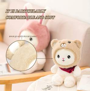 حيوانات كرتونية محشوة, حيوانات كرتونية محشوة ، على شكل أرنب ، حيوان محشو من القطيفة ، رخيصة السعر ، حد أدنى لكمية الطلب ، - Product Image 4