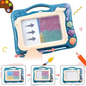 Развивающая развивающая игрушка Магнитная Красочная доска для рисования скетчпад магнитная доска для рисования игрушки для детей - Product Image 4