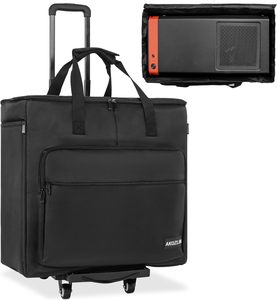 Échantillon gratuit Sac de machine à coudre portable Étui de machine à coudre personnalisé Étui de transport double couche en PC pour ordinateur de bureau - Product Image 1