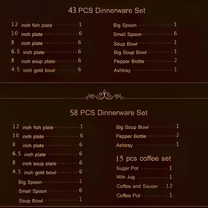 Vente en gros de vaisselle en céramique de chine osseuse <span class=keywords><strong>service</strong></span> de table en <span class=keywords><strong>porcelaine</strong></span> de luxe vaisselle de créateur avec animaux pour <span class=keywords><strong>12</strong></span> <span class=keywords><strong>personnes</strong></span> - Product Image 4