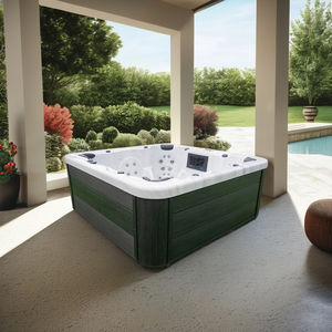 Bain à remous extérieur pour 7 à 8 personnes, fête familiale, spa moderne, bain à remous autoportant en acrylique, fabricant de jacuzzi en Chine - Product Image 1