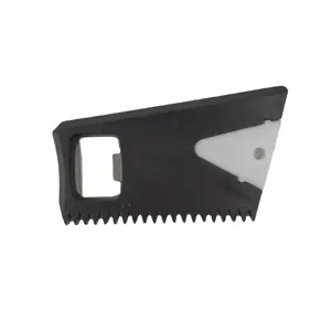 Đa chức năng nhựa xách tay Hex vây vít Key Wax Comb ván lướt sóng sáp làm sạch Remover ván lướt sóng Wax Comb với Fin Key