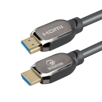 Câble personnalisé plaqué or pour 4K 3D haute vitesse 2.0, blindé, gaine PVC, pour moniteur, lecteur DVD, OEM
