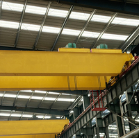 Grue à pont à double poutre industrielle intelligente à conversion de fréquence, capacité de levage de 25 tonnes, pour charges lourdes