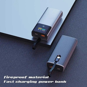 Dây buộc ngân hàng điện 10000mAh pd22.5w siêu nhanh sạc di động đa cổng ngân hàng điện được xây dựng trong USB-A + C cổng pin pb220 - Product Image 4
